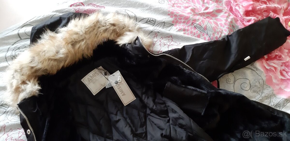 Kvalitná dlhá parka Amisu 34 / Nová - 7