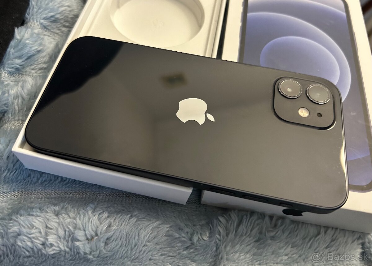 Iphone 12 64GB black - 100% batéria - 7