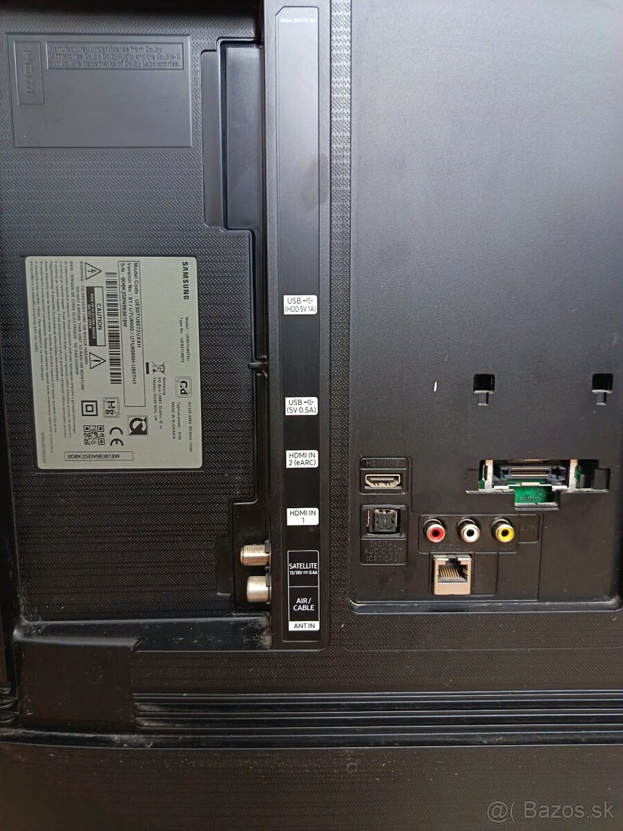 Predám TV Samsung UE50TU8070U - 7