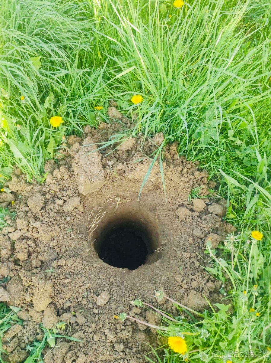 VŔTANIE DIER HYDRAULICKÝM VRTÁKOM - PLOTY, PILOTY, VRUTY - 7