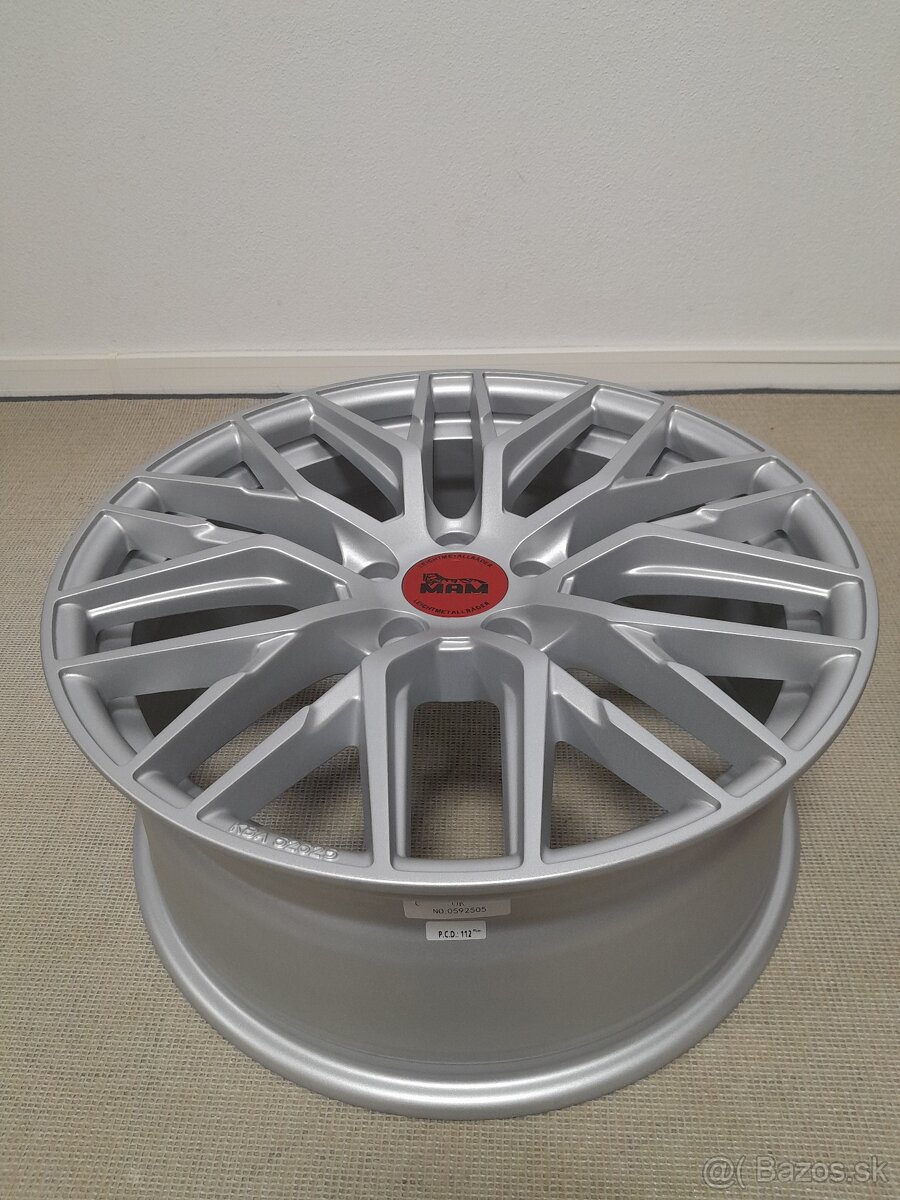 Alu disky R17 5x112 7.5J ET45 A Et35 MAM RS4 Audi Škoda Vw - 7
