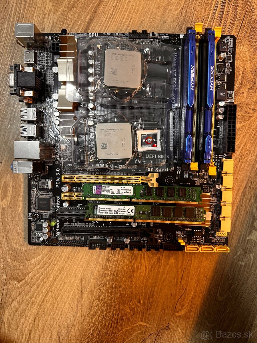 PC komponenty – základné dosky , RAM HyperX - 7