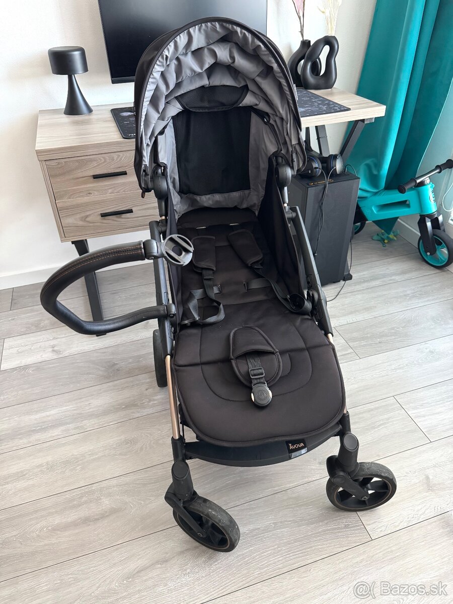 Športový kočík Avova City Ranger Black Gold - 7