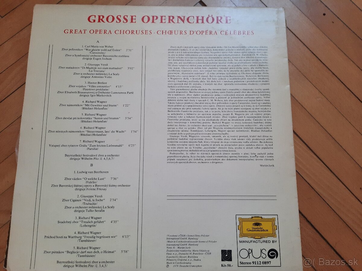 LP klasika, opery - 7