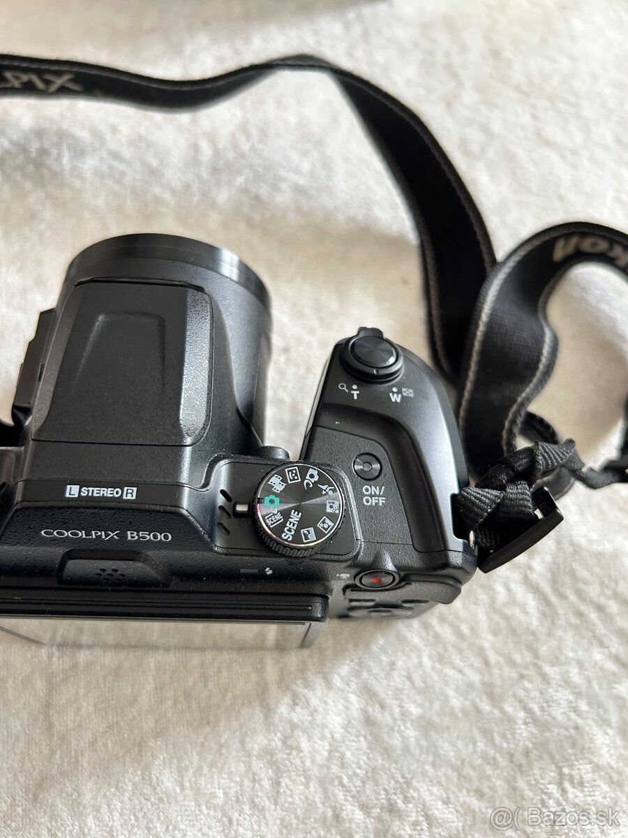 Predám Nikon Coolpix B500 – perfektný stav, príslušenstvo mo - 7