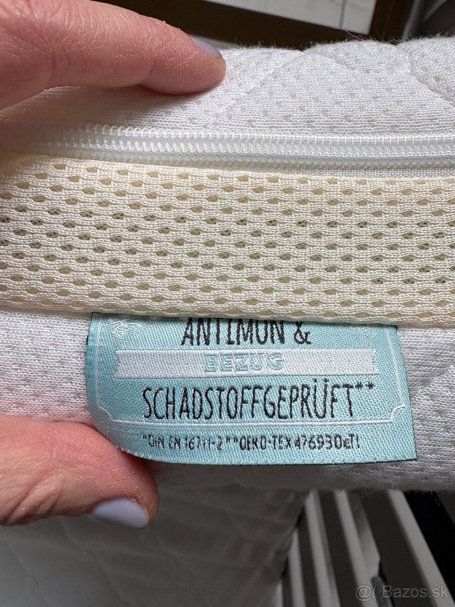 Detska postielka znacky Quax + matrac + monitor dychu - 7