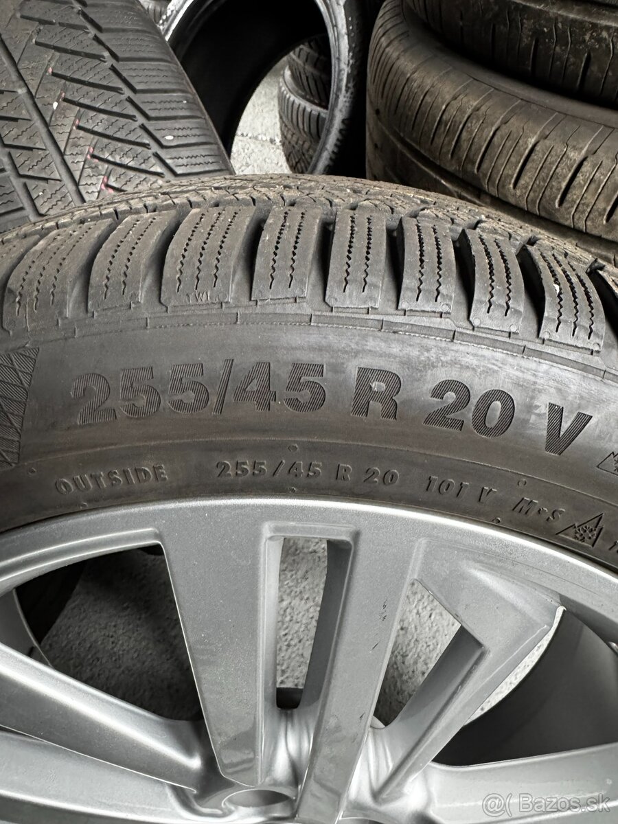 Continental Winter Contact, 255/45 R20, 4x zimné 5x112 - 7