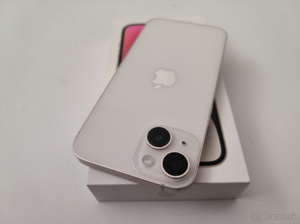 apple iphone 14 128gb Starlight / Batéria 100% - 7