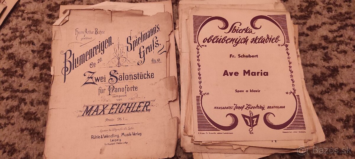 Noty ,texty klavír ,gitara - 7