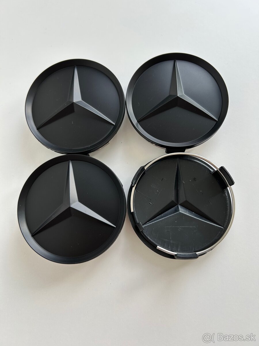 Mercedes Benz 75mm stredove krytky - 7