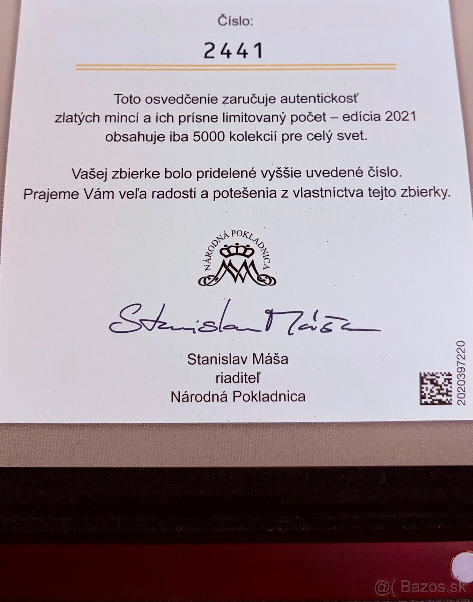 Zlate mince (7 divov sveta). - 7