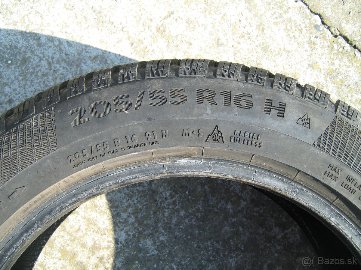 205/55 16 zimne continental - 7