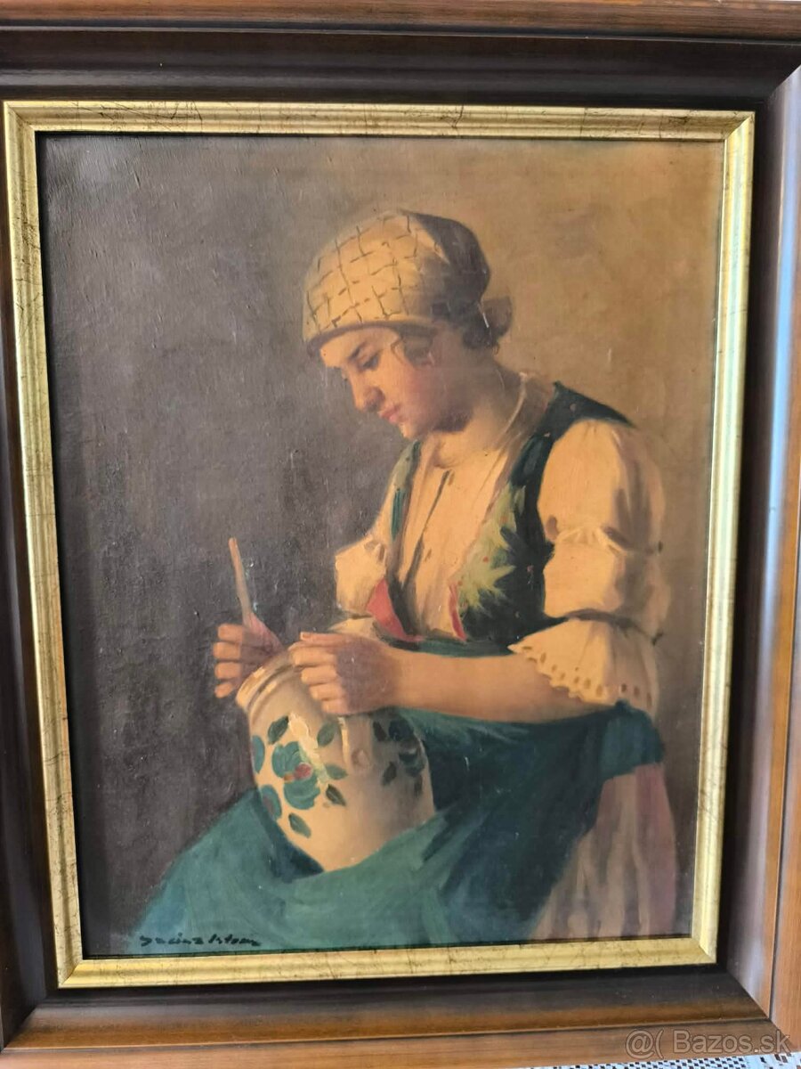 István Szász olejomaľba na plátne - 7