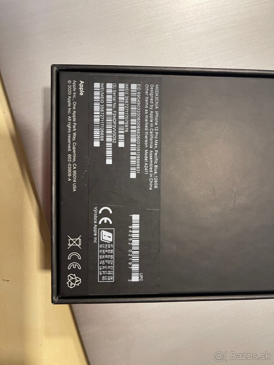 📱 iPhone 12 Pro Max 128GB – Pacific Blue – 290 € - 7