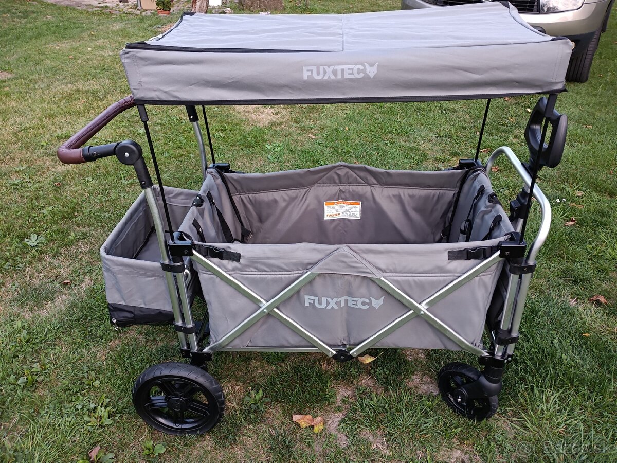 Skladací vozík FUXTEC CTL-900-G v šedej farbe (zánovný) - 7