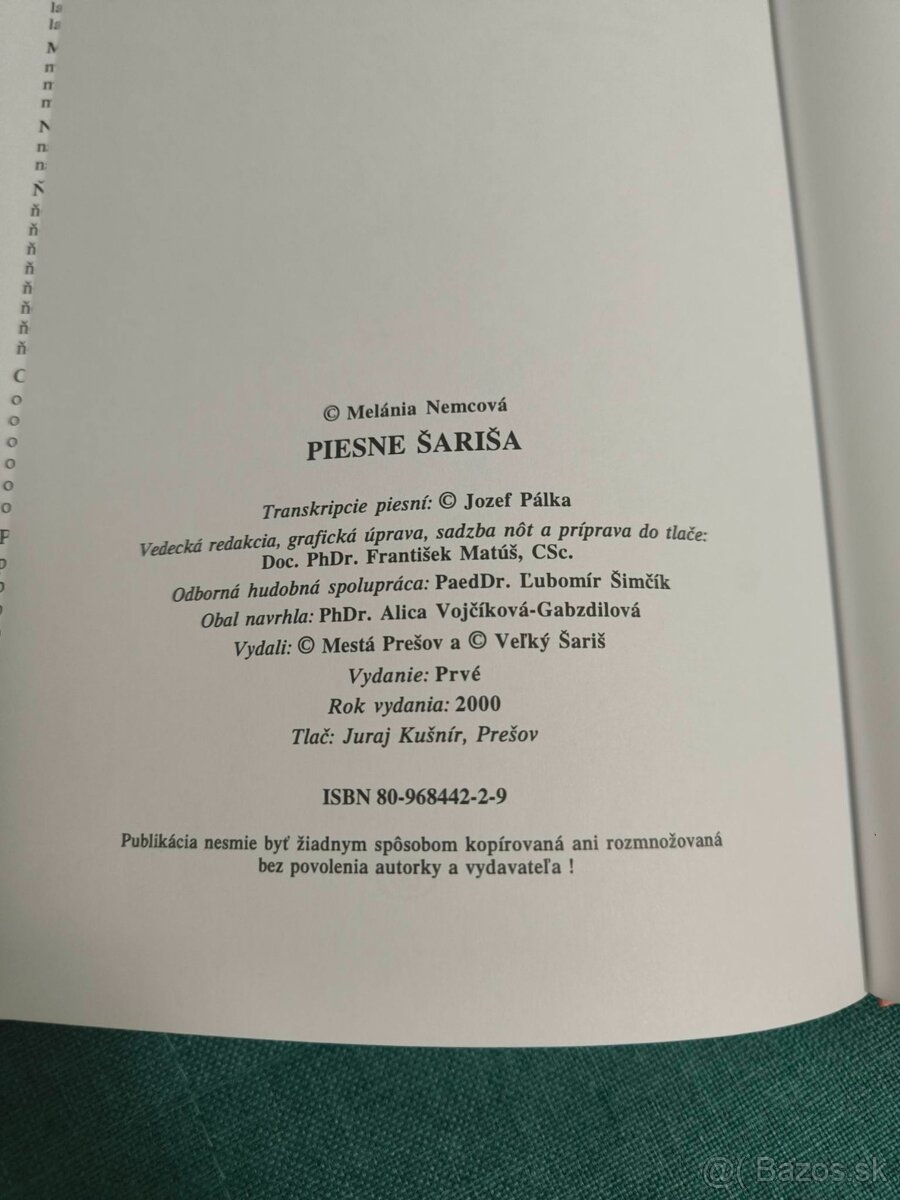 Piesne Šariša - 7
