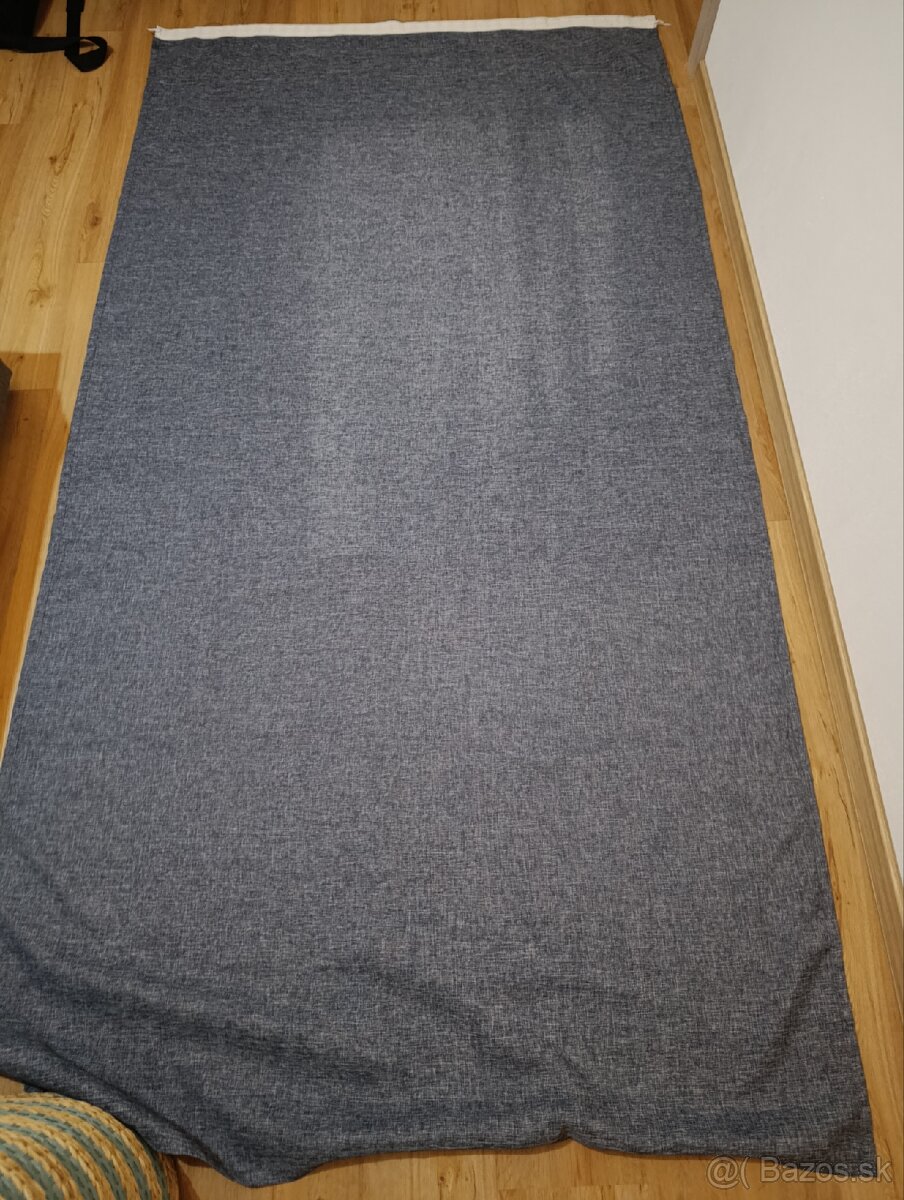 Sivé závesy 2 ks 136x269 cm - 7