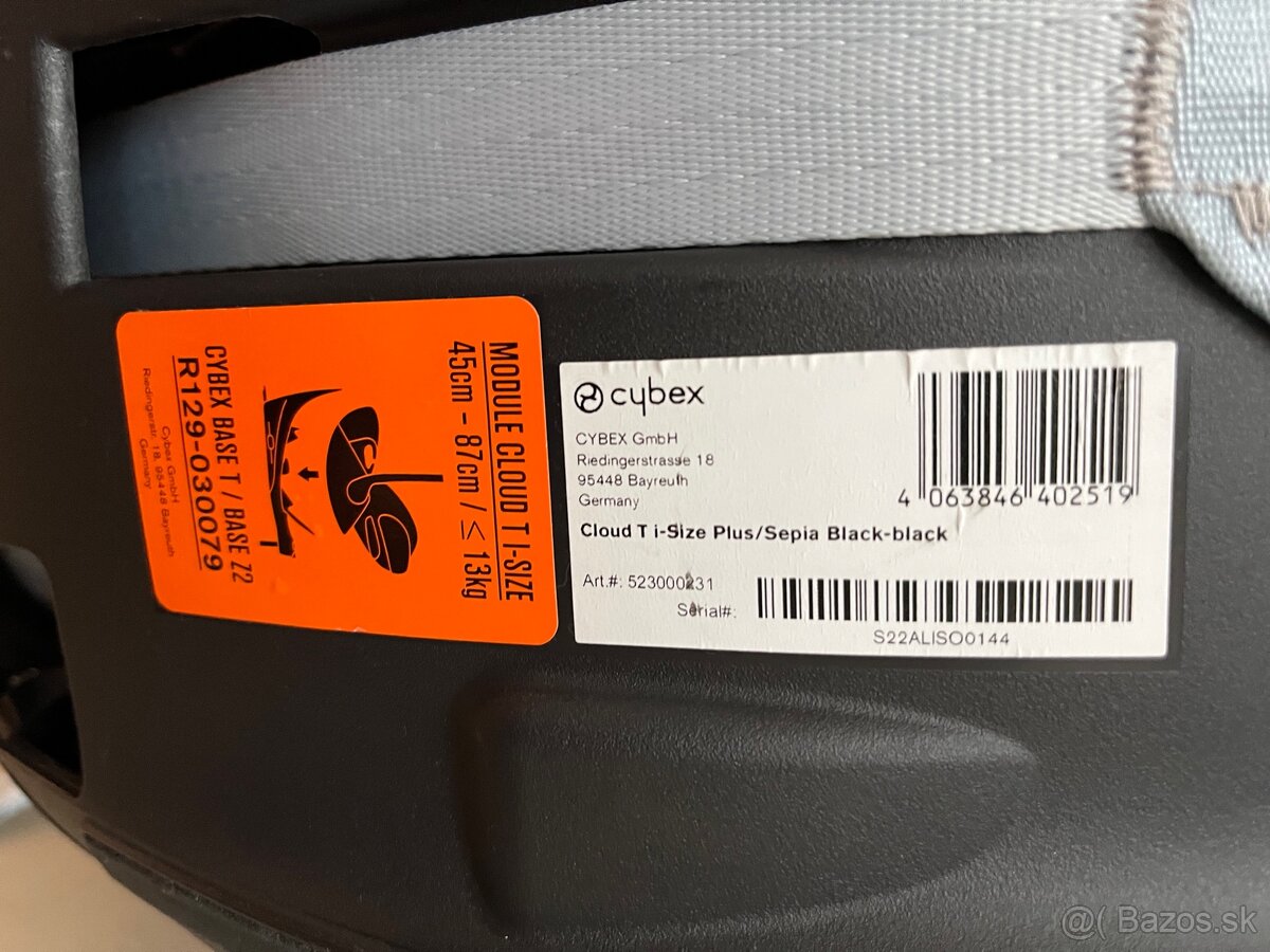 Cybex Cloud T i-size plus + ISOFIX Base T - 7