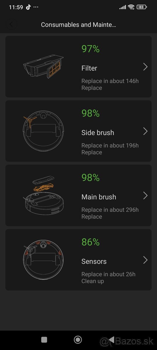 Robotický vysávač XIAOMI - 7