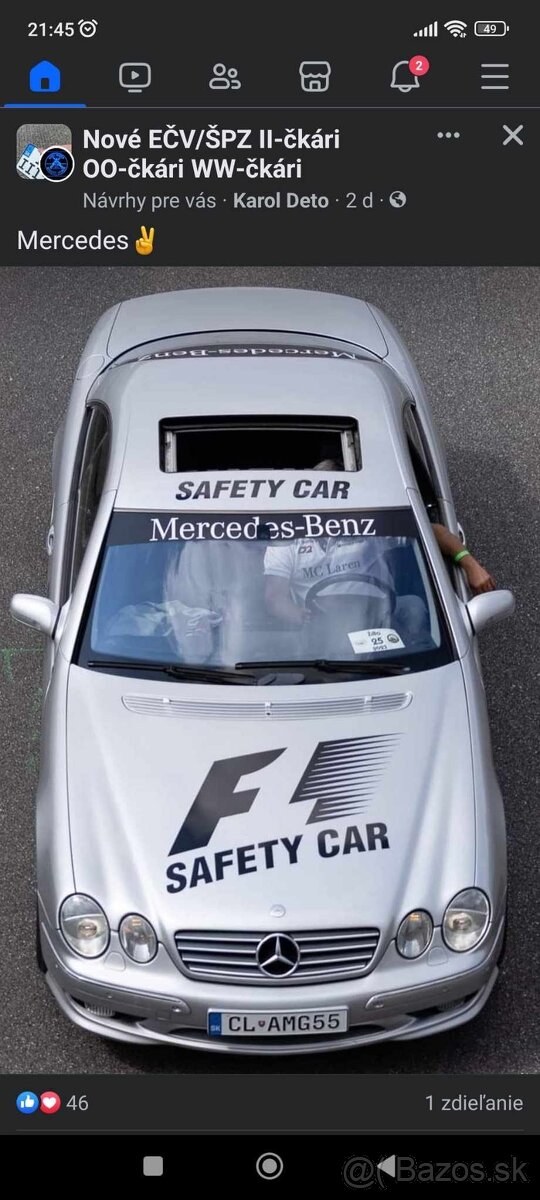 Mercedes CL 55AMG model F1 - 7