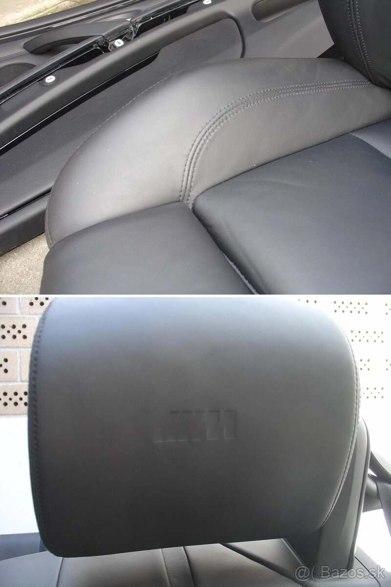 Vrátane prestavby BMW E93 M3 v koženom interiéri čiernych se - 7