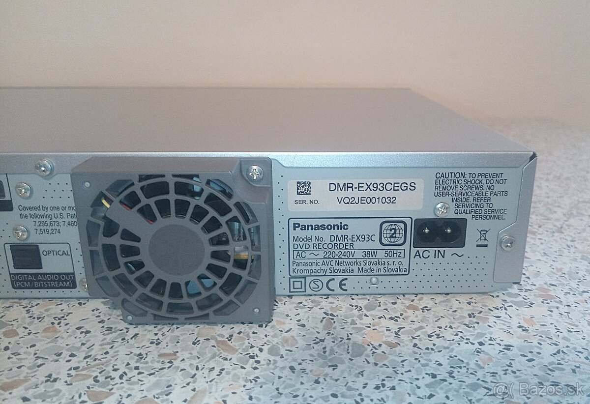DVD rekordér Panasonic DMR-EX93 - 7