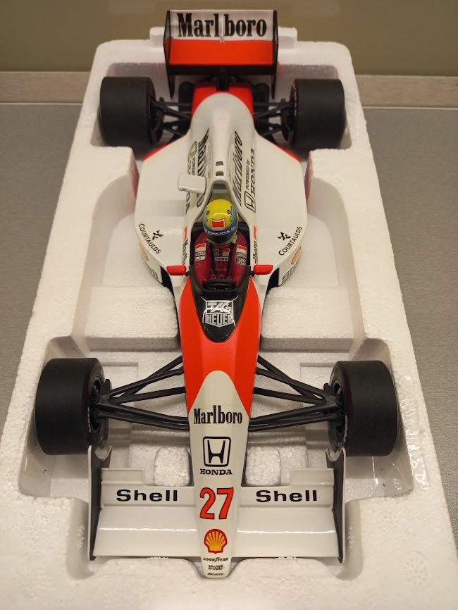 F1 MCLAREN MP4/5B 1990 AYRTON SENNA MINICHAMPS 1:18 - 7