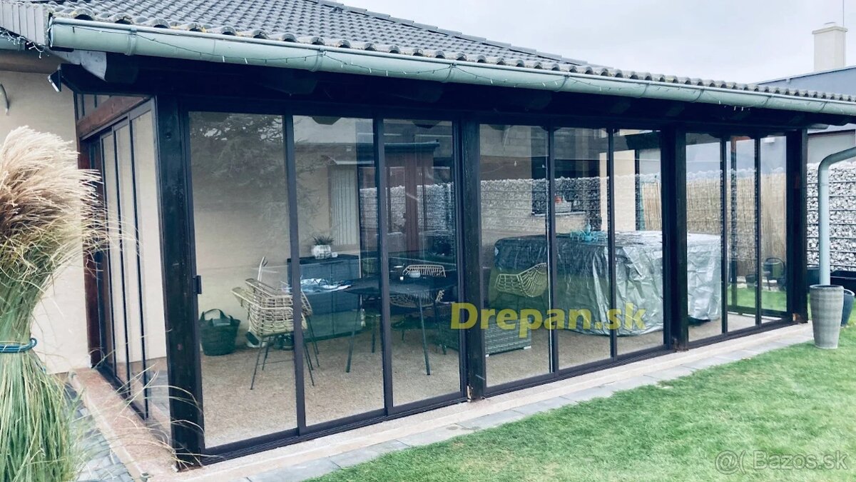 Zasklievanie teras / Zasklenie altanku . - 7