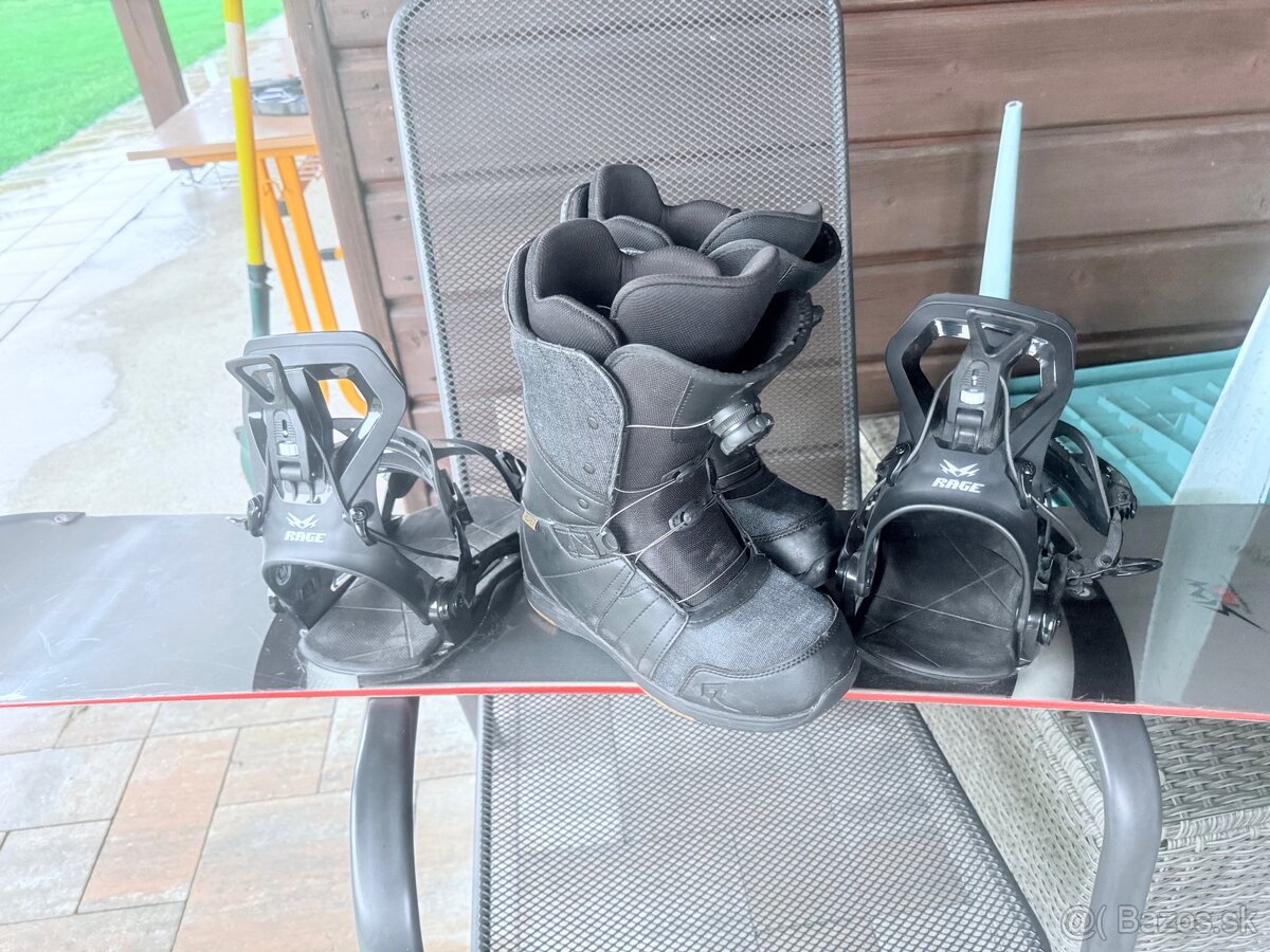 Predám snowboardový set - 7