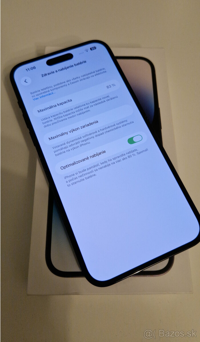 Predám iPhone 14 Pro Max 256GB - Space black. - 7