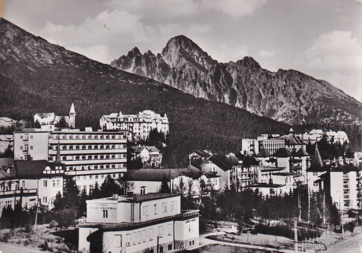 Staré pohľadnice Vysoké Tatry, Javorina, Štrbské pleso - 7