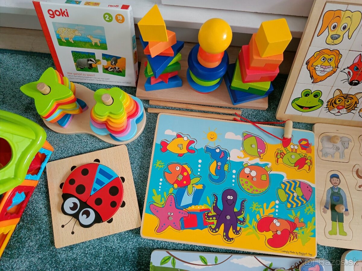 Montessori drevené hračky - 7