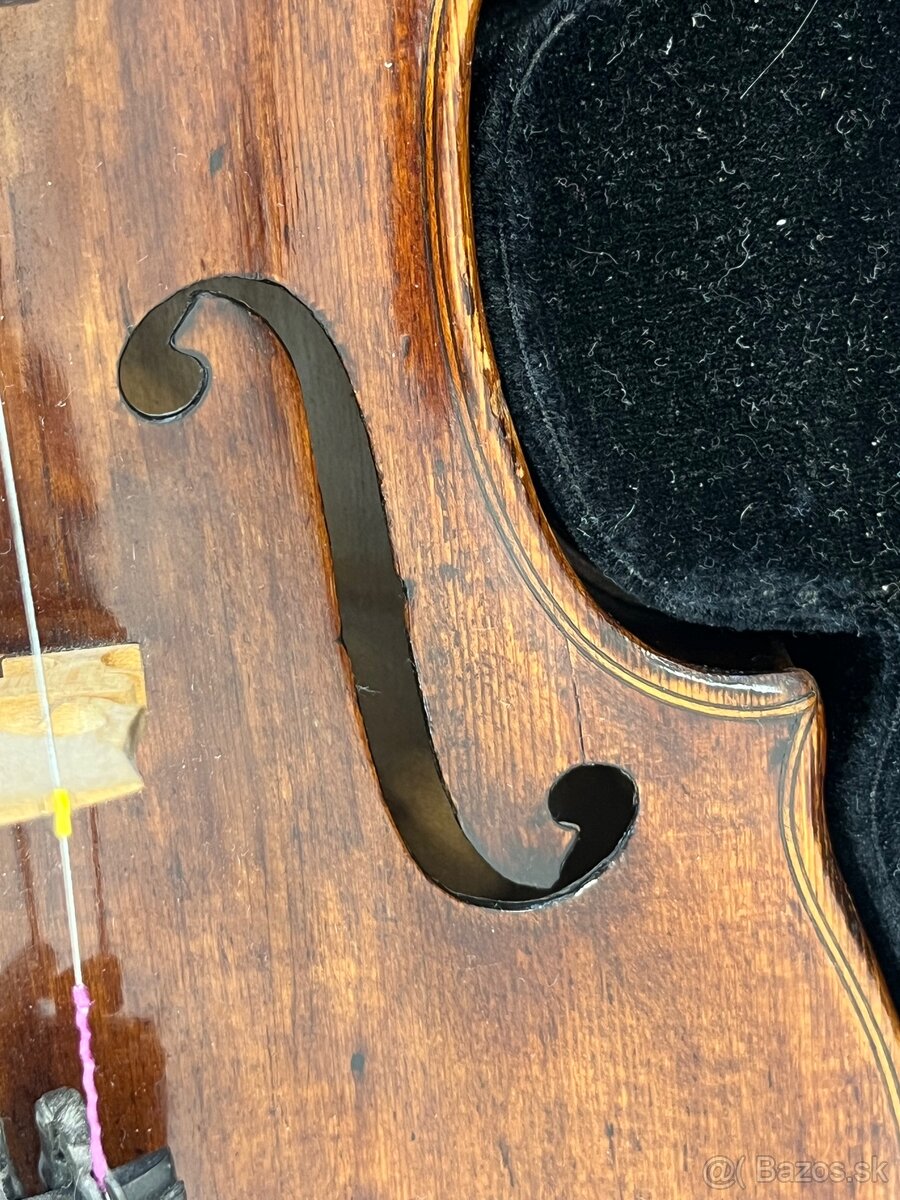 Staré majstrovské husle Mitterwald - 7