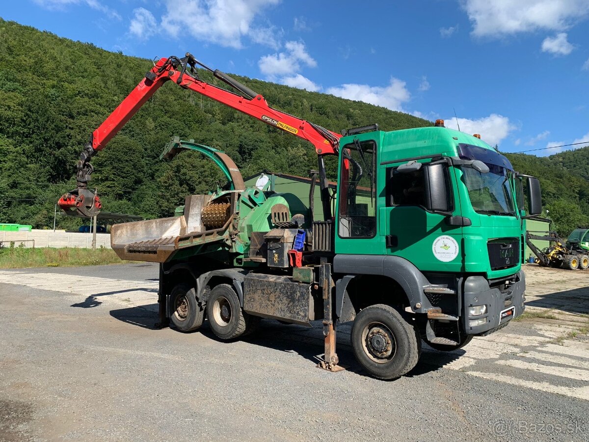 Štěpkovač MAN - JENZ 6x4 /8148/ - 7