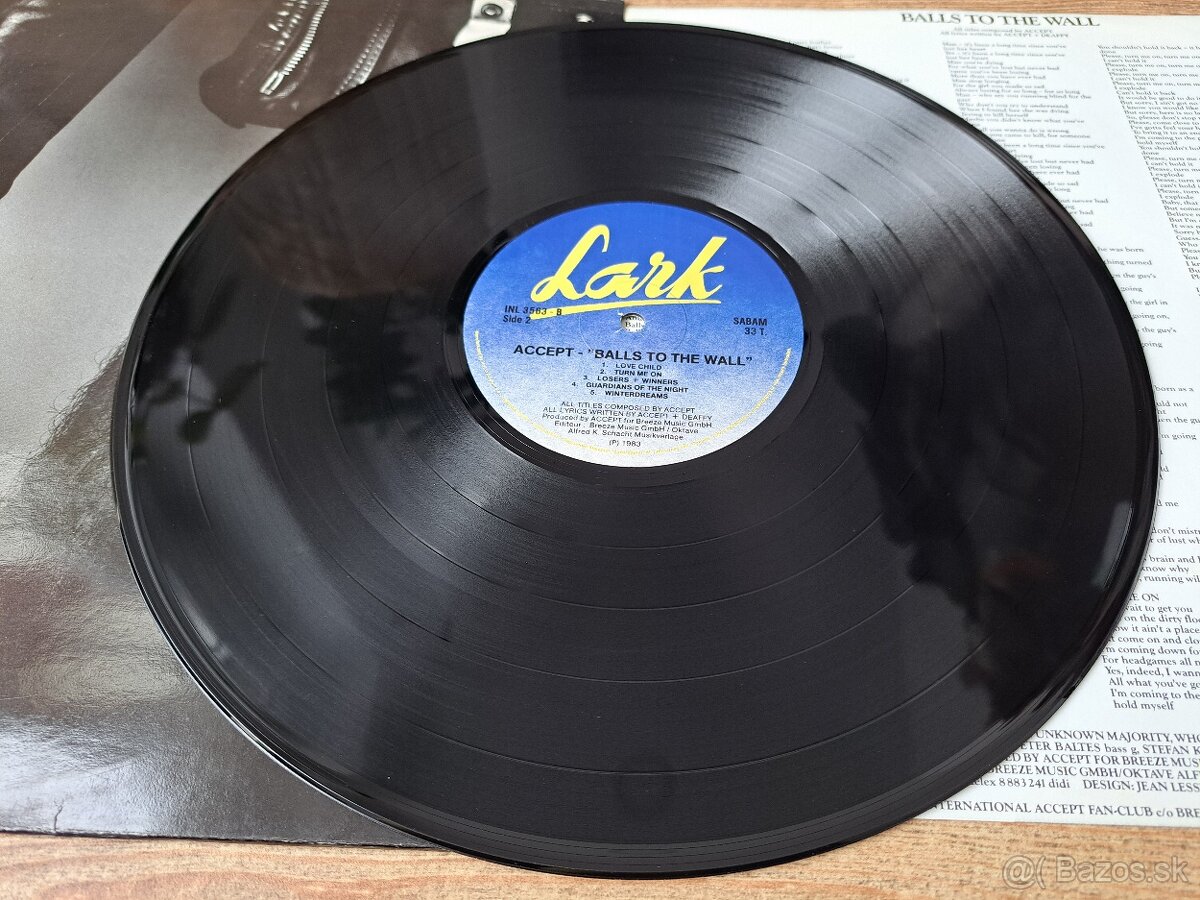 Lp ACCEPT - Balls to the Wall - 7