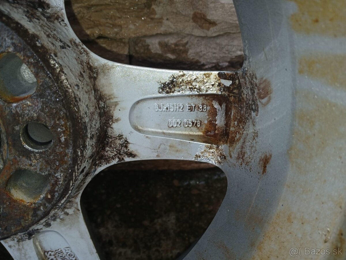 Alu disky RONAL 5x100 R15 - 7