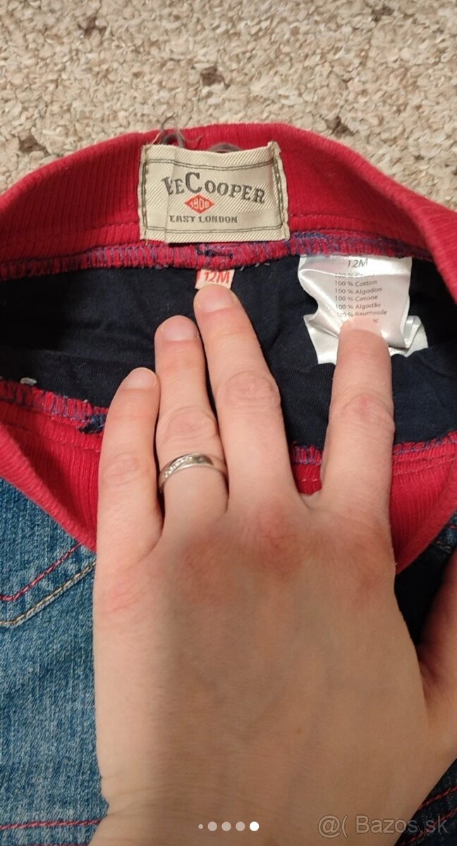 Teplá súprava C&A a podšité rifle Lee Cooper - 7