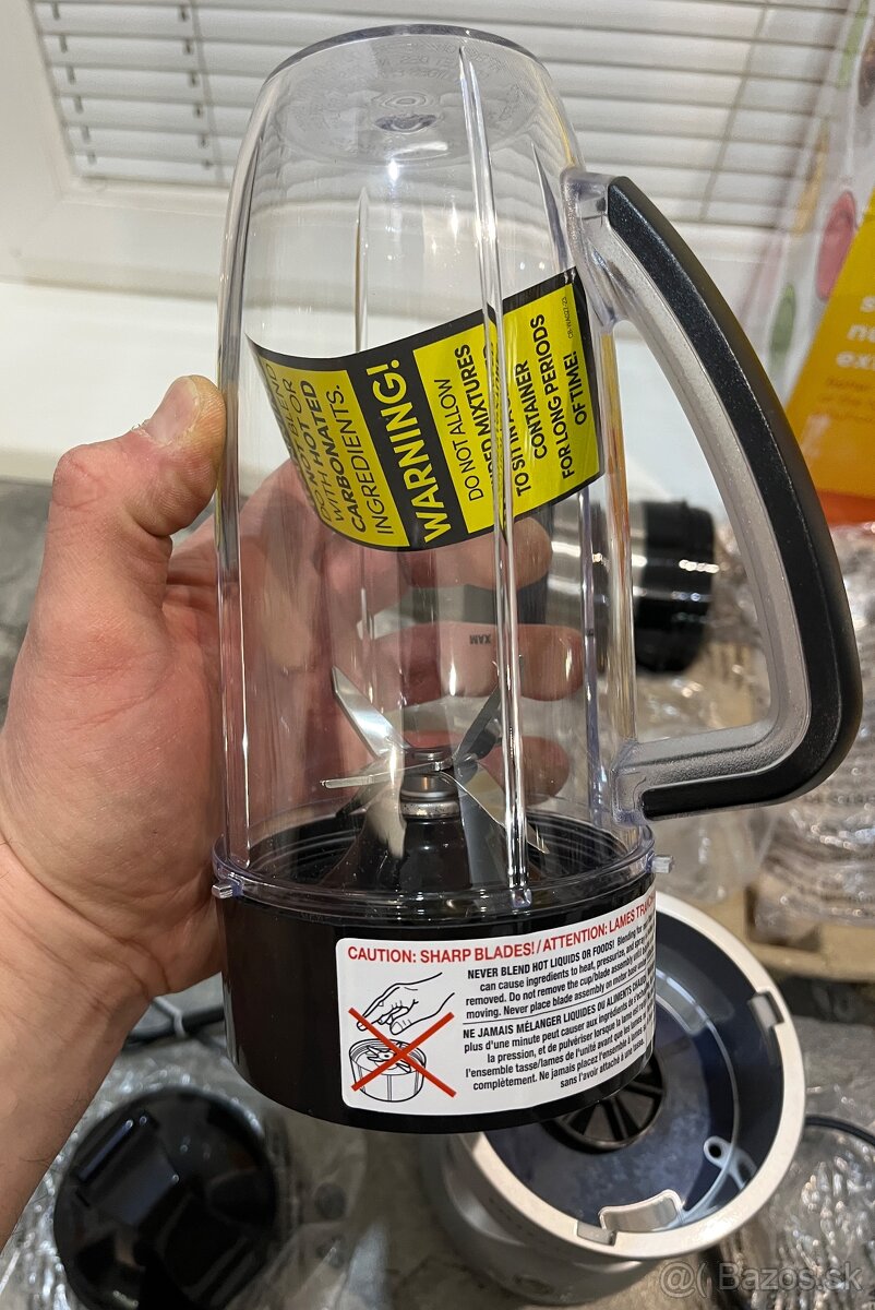 Nový NutriBullet 01410 radu 1200w, nerezová oceľ - 7