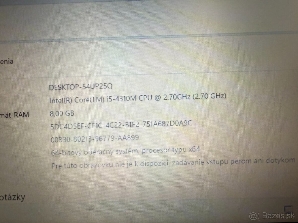 Dell Latitude E6440 i5 / 8GB / SSD / Win11 originál - 7