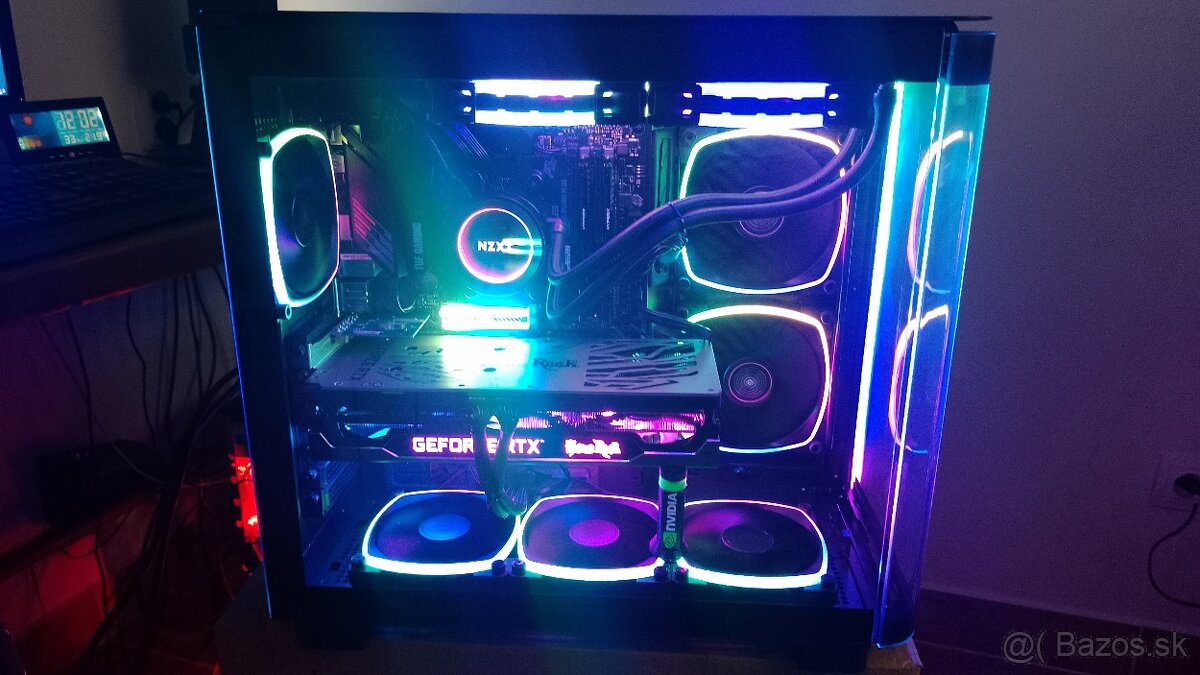 Herná zostava–RTX 3070Ti+Ryzen 9 + 64GB + NZXT+1,5TB NVMe - 7