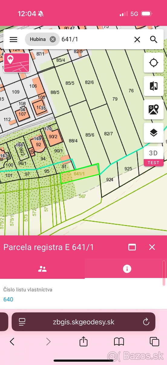 Predaj pozemkov v katastrálnom území Hubina - Piešťany - 7