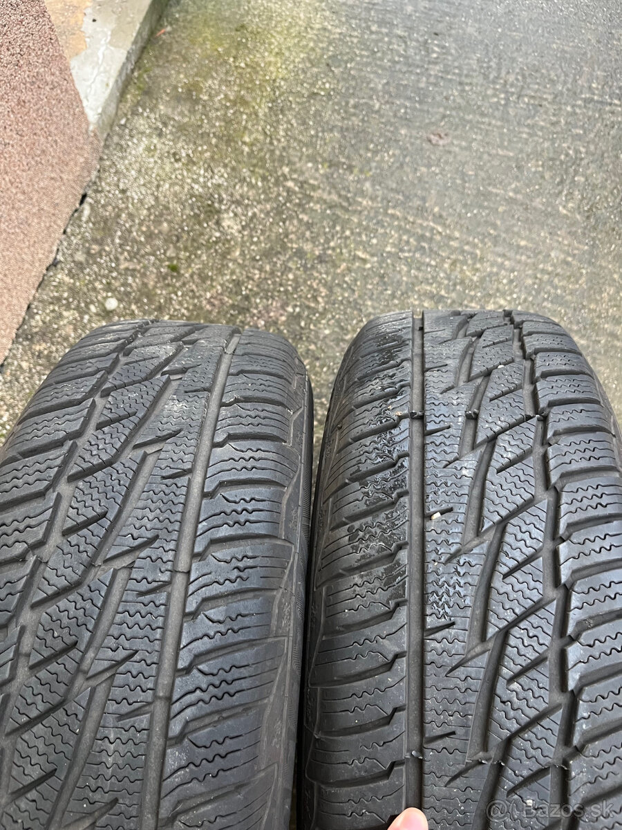 Zimné pneumatiky 195/65 r15 + disky - 7
