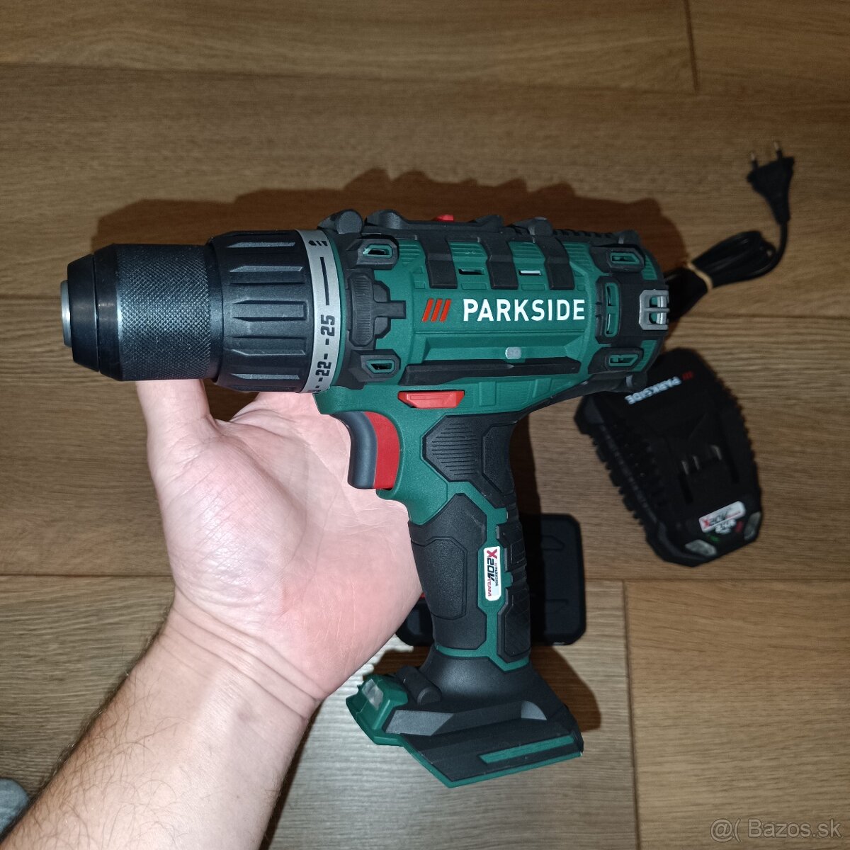 Aku vŕtačka Parkside - 7