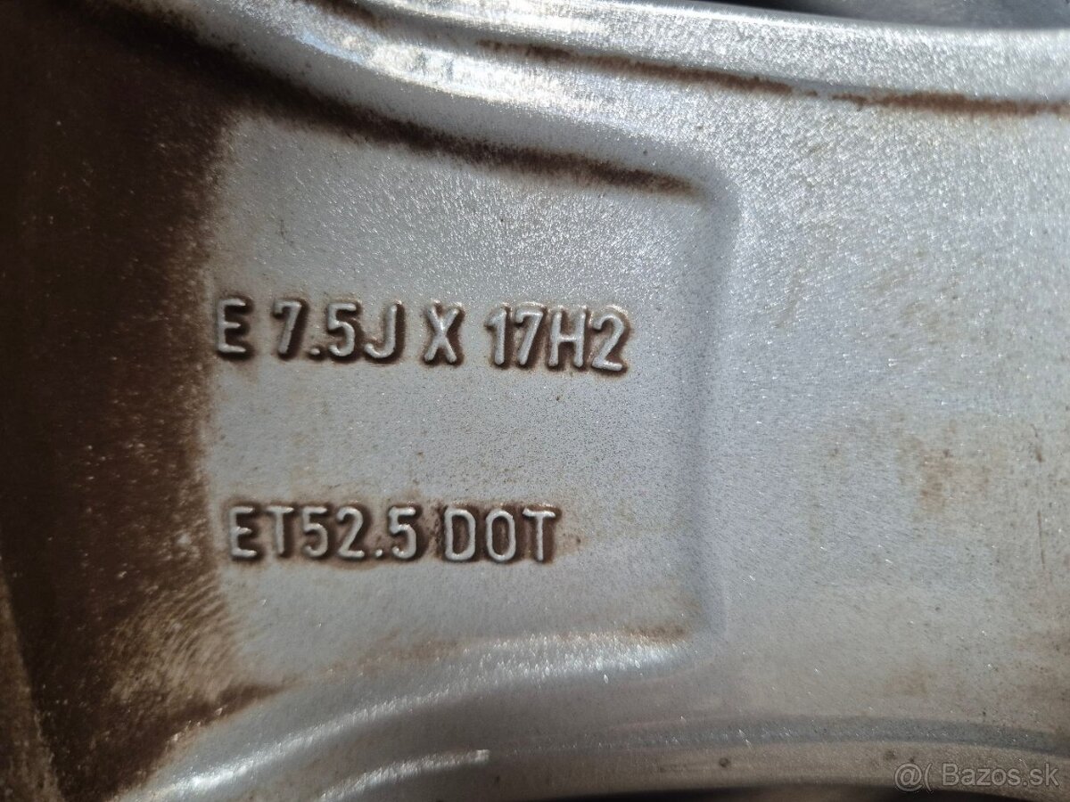 5x108 r17 ET52,5 x 7,5J elektróny originál FORD - 7