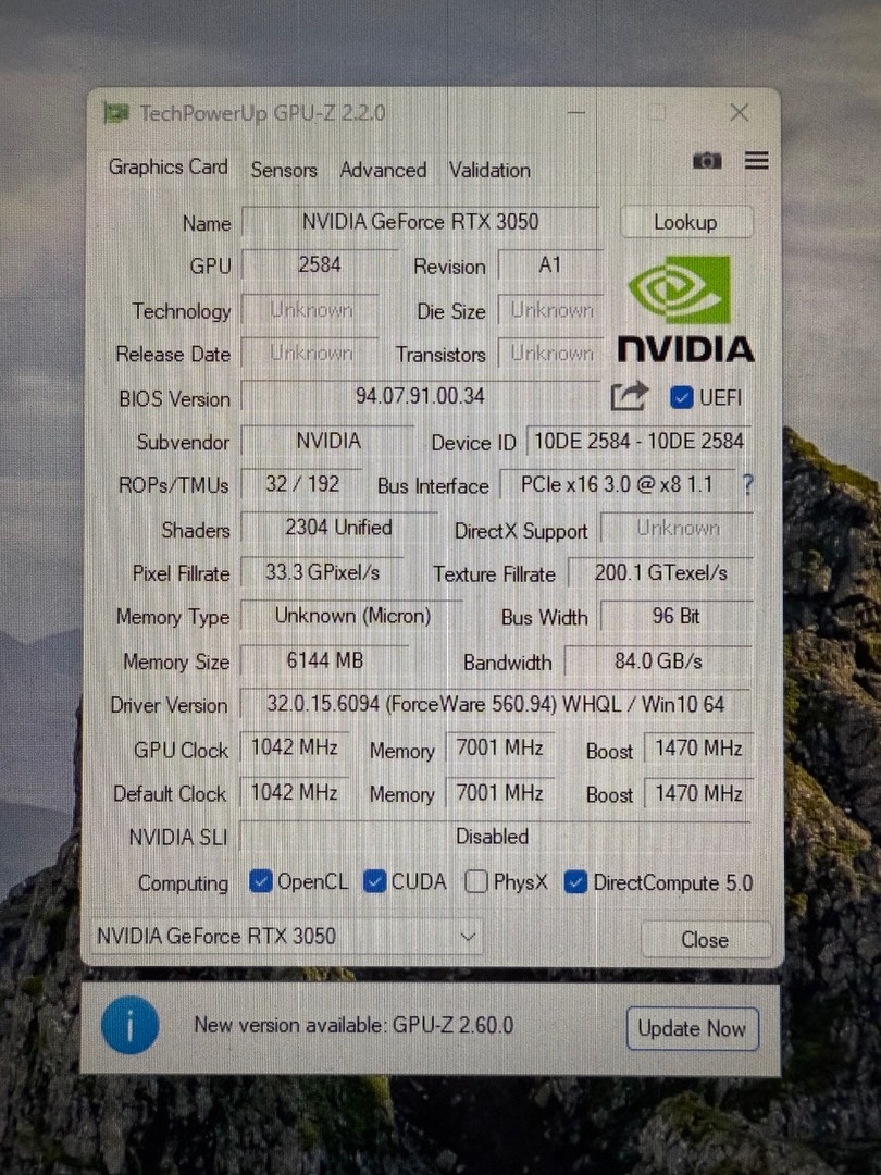 Herný počítač HP.Intel i5-6500 4x3,20GHz.16gb ram.RTX3050 6G - 7