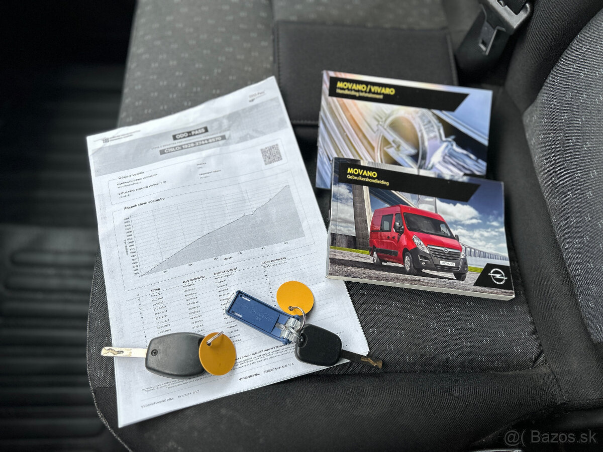 Opel Movano 2.3 CDTi, 3500, L2H2, odpočet DPH - 7