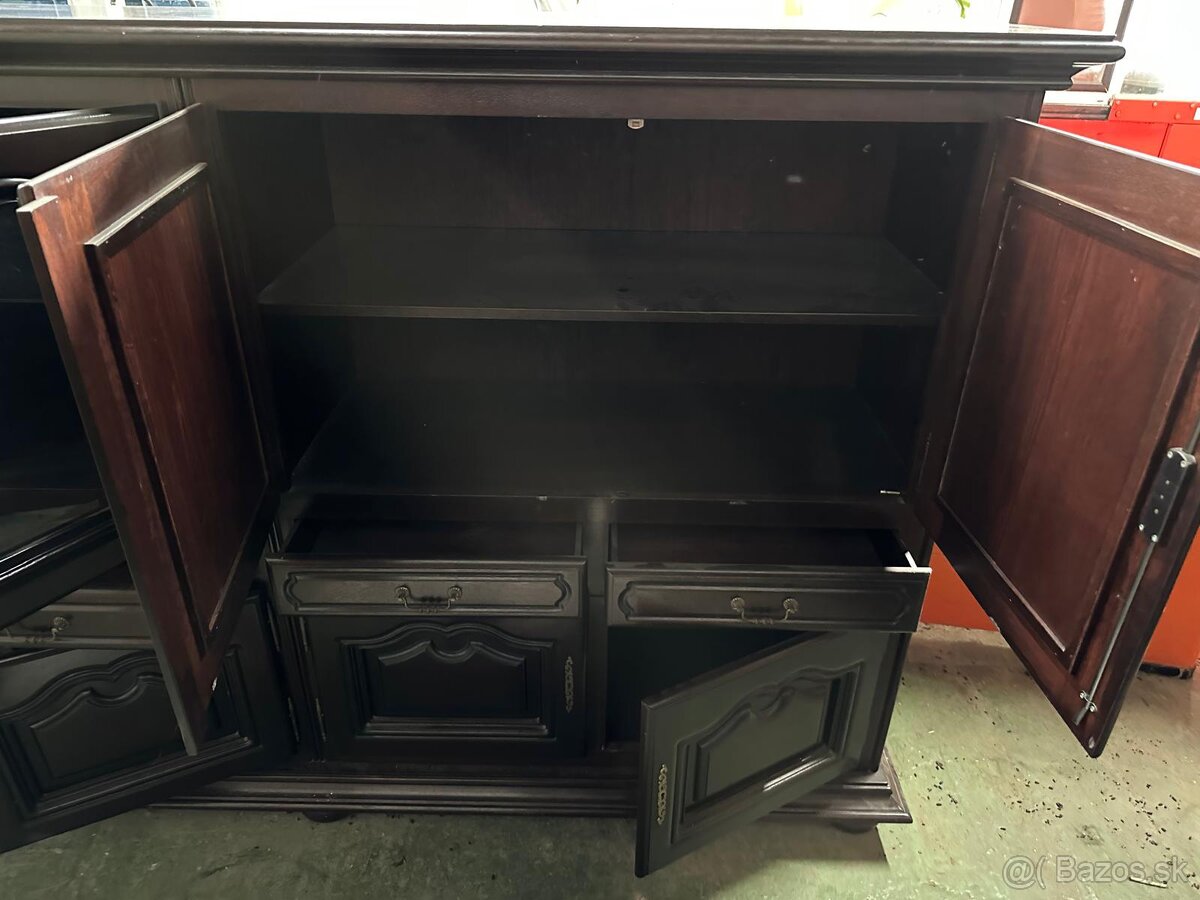 Skriňa z masívu - holandský nábytok - 7