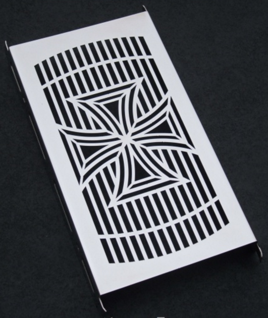 Kryt chladiče na chopper Honda,Yamaha,Suzuki,Kawasaki. - 7