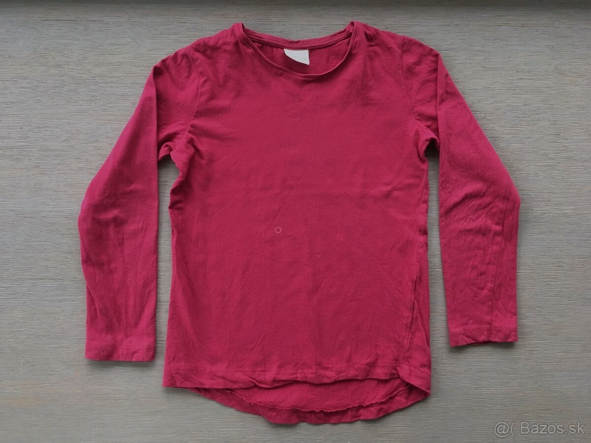 nové dievčenske tricko s visačkou, velkost 122 - 7