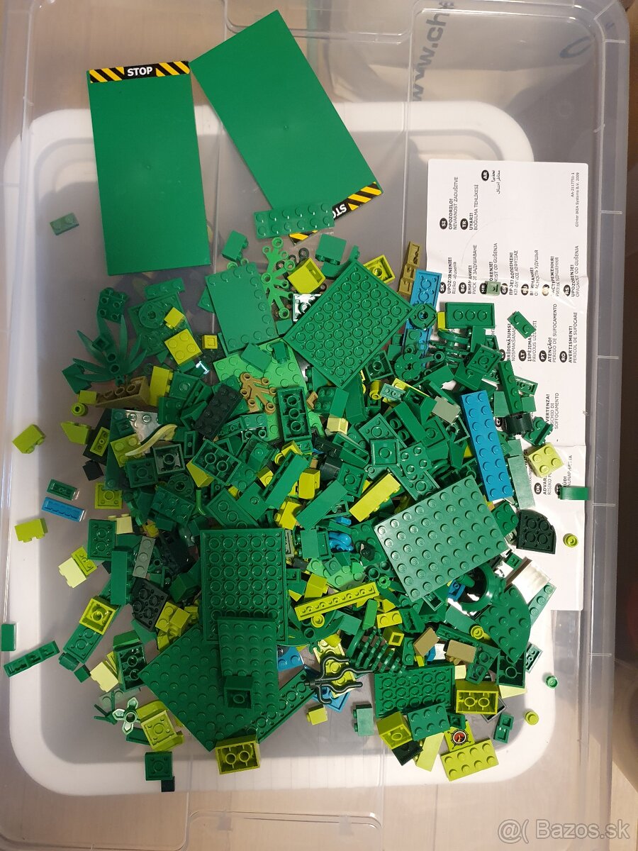 Lego mix 9.2 kg + navody - 7